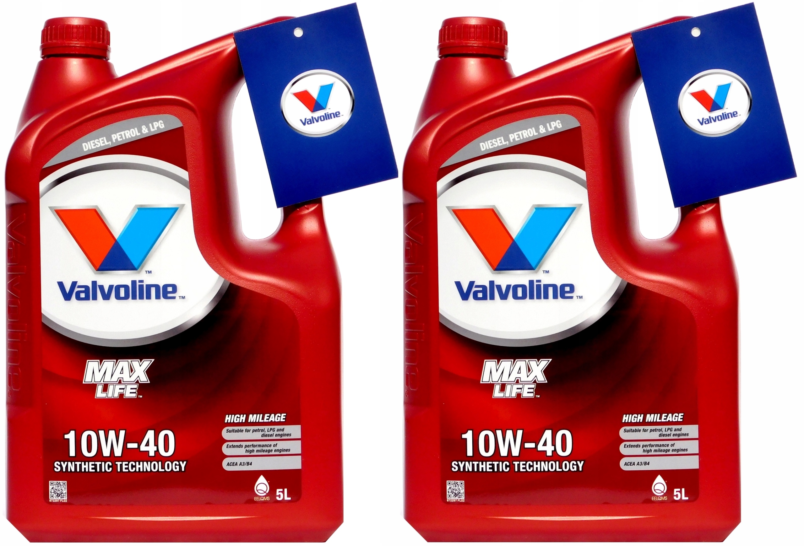 

Olej Valvoline MaxLife 10W40 10L