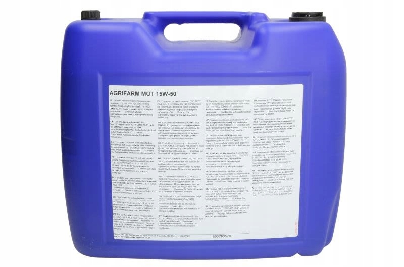 Olej silnikowy FUCHS OIL AGRIFARM MOT 15W50 20L Rodzaj mineralne