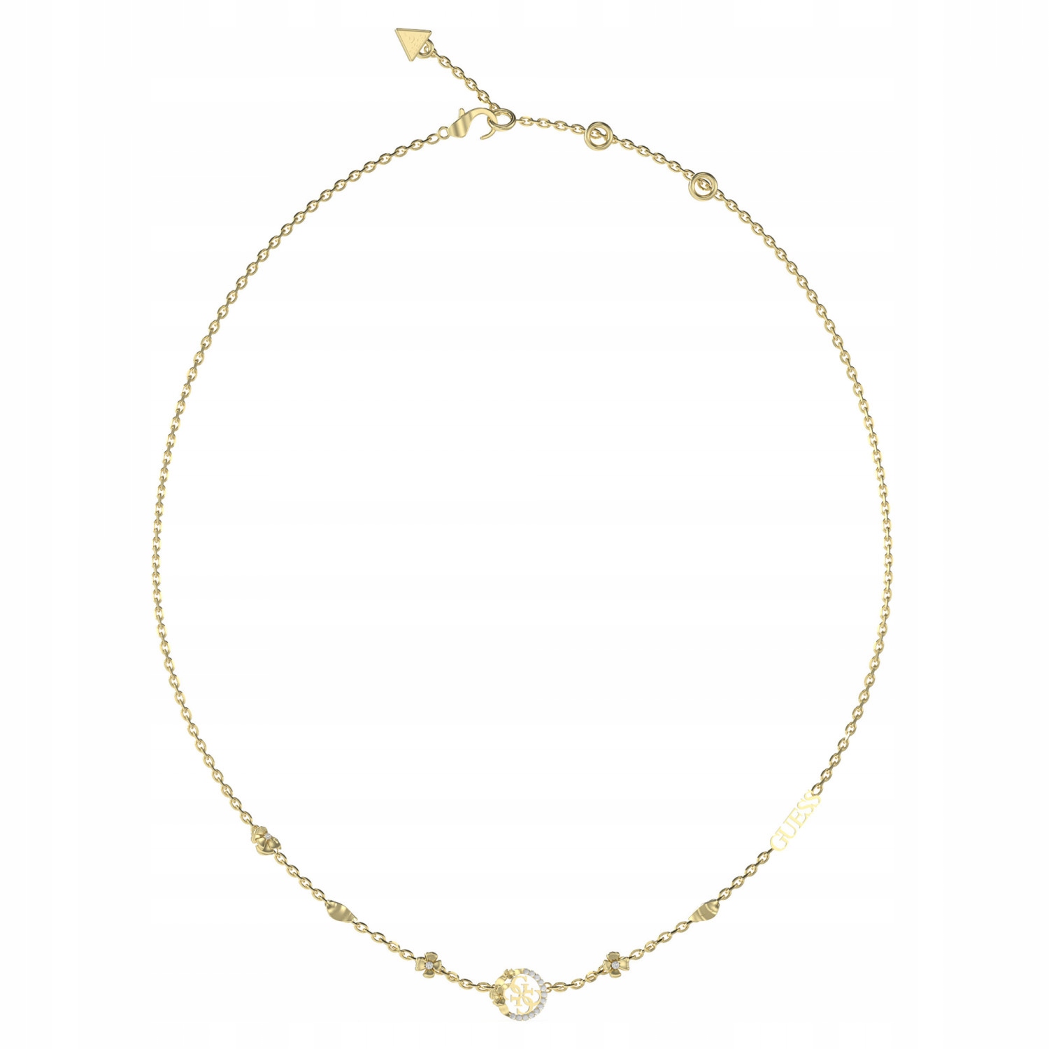 Dámský zlatý náhrdelník Guess 46 cm