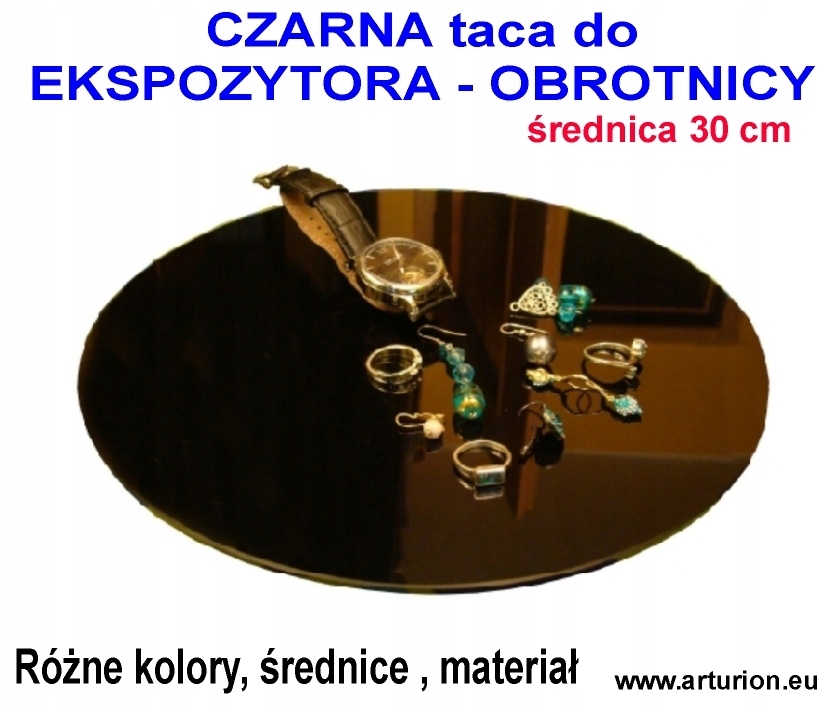 Podest obrotowy, ekspozytor do 30 kg - regulowany Model E12PCV-ST