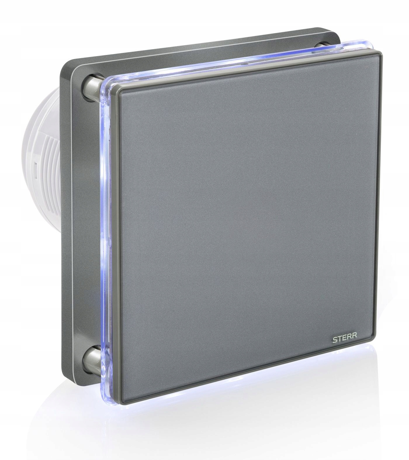 BFS100LT-G Kúpeľňový ventilátor sivý (led časovač)