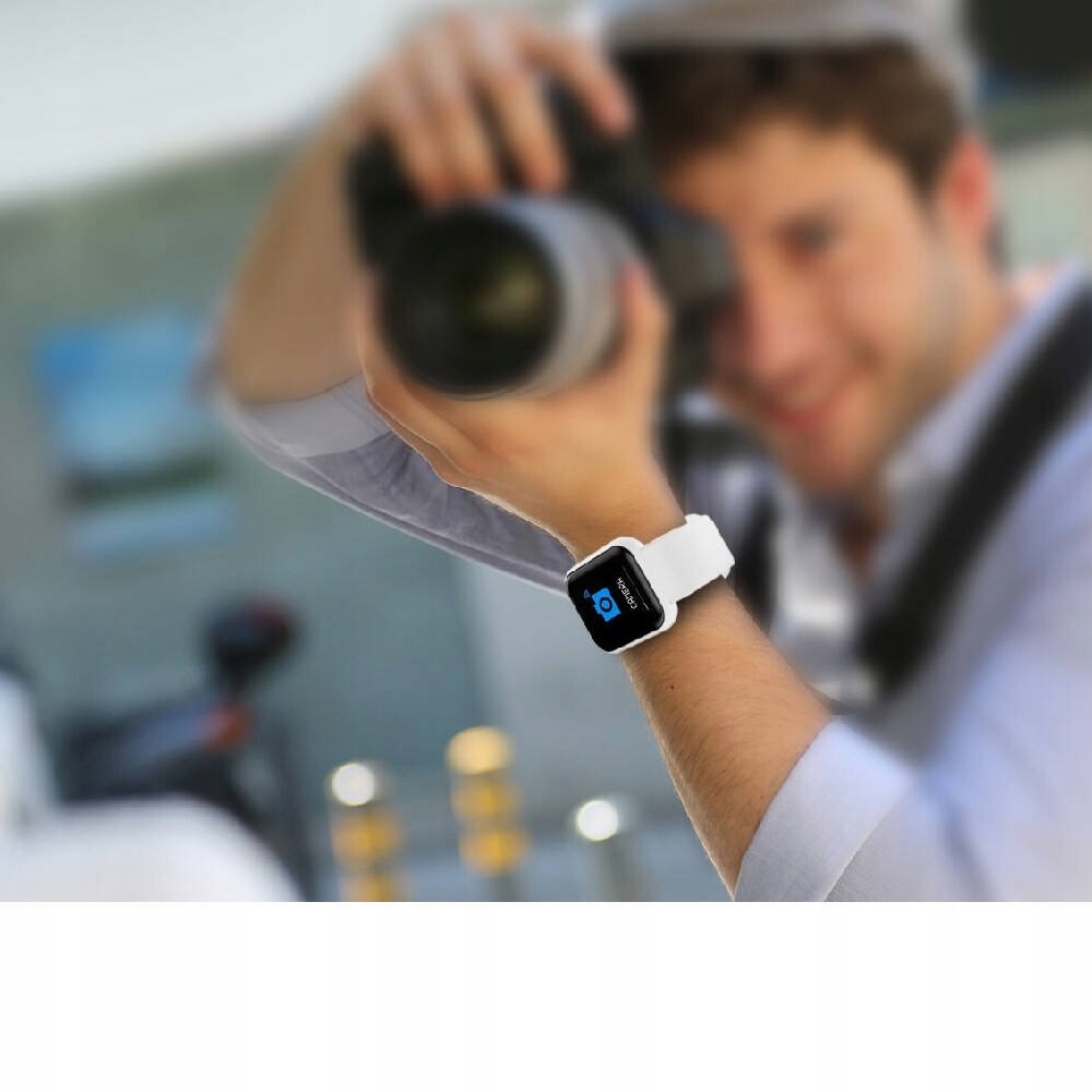 ZEGAREK DAMSKI SMARTWATCH PULS CIŚNIENIE KROKI KALORIE Typ naręczny