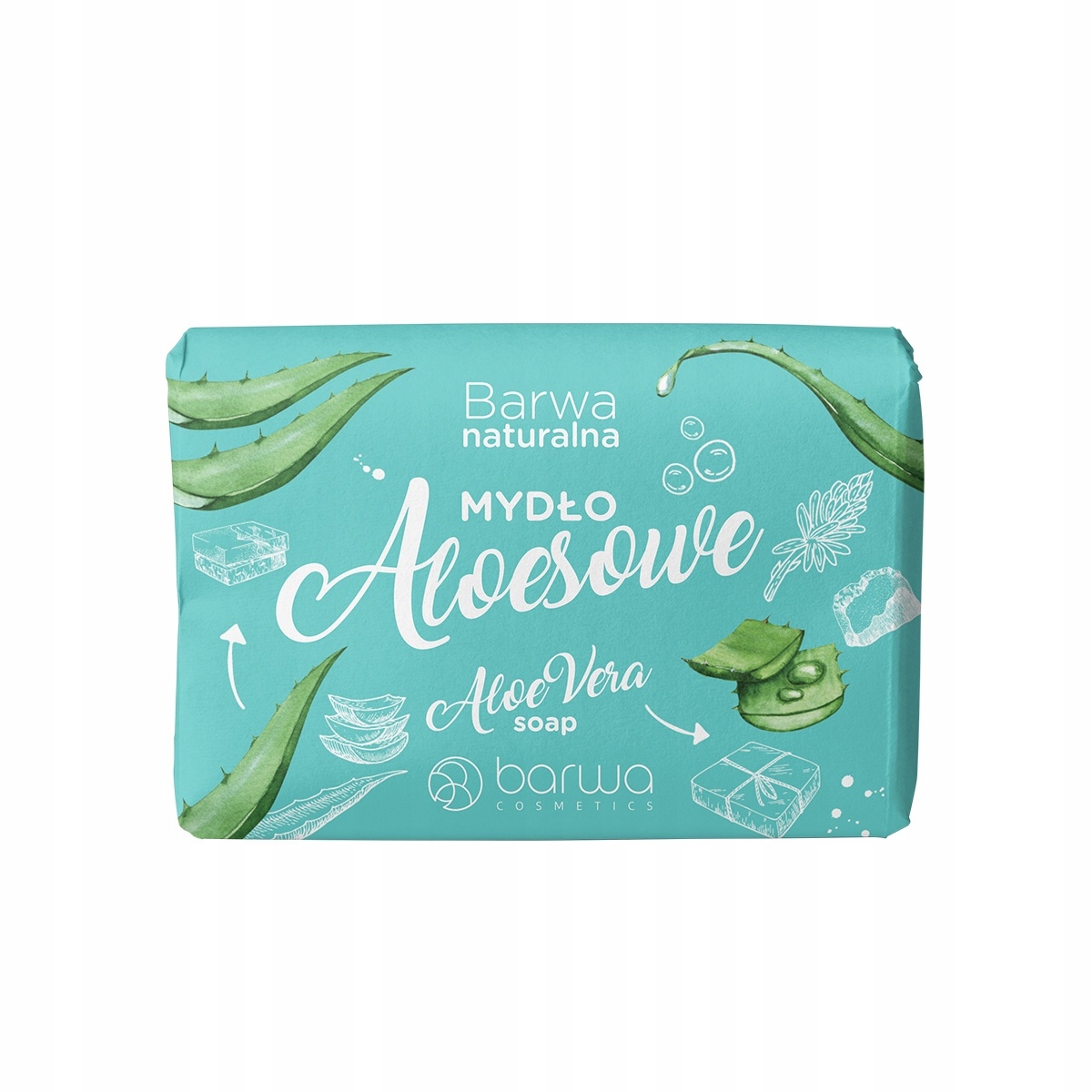

Barwa Naturalna mydło w kostce Aloesowe 100g