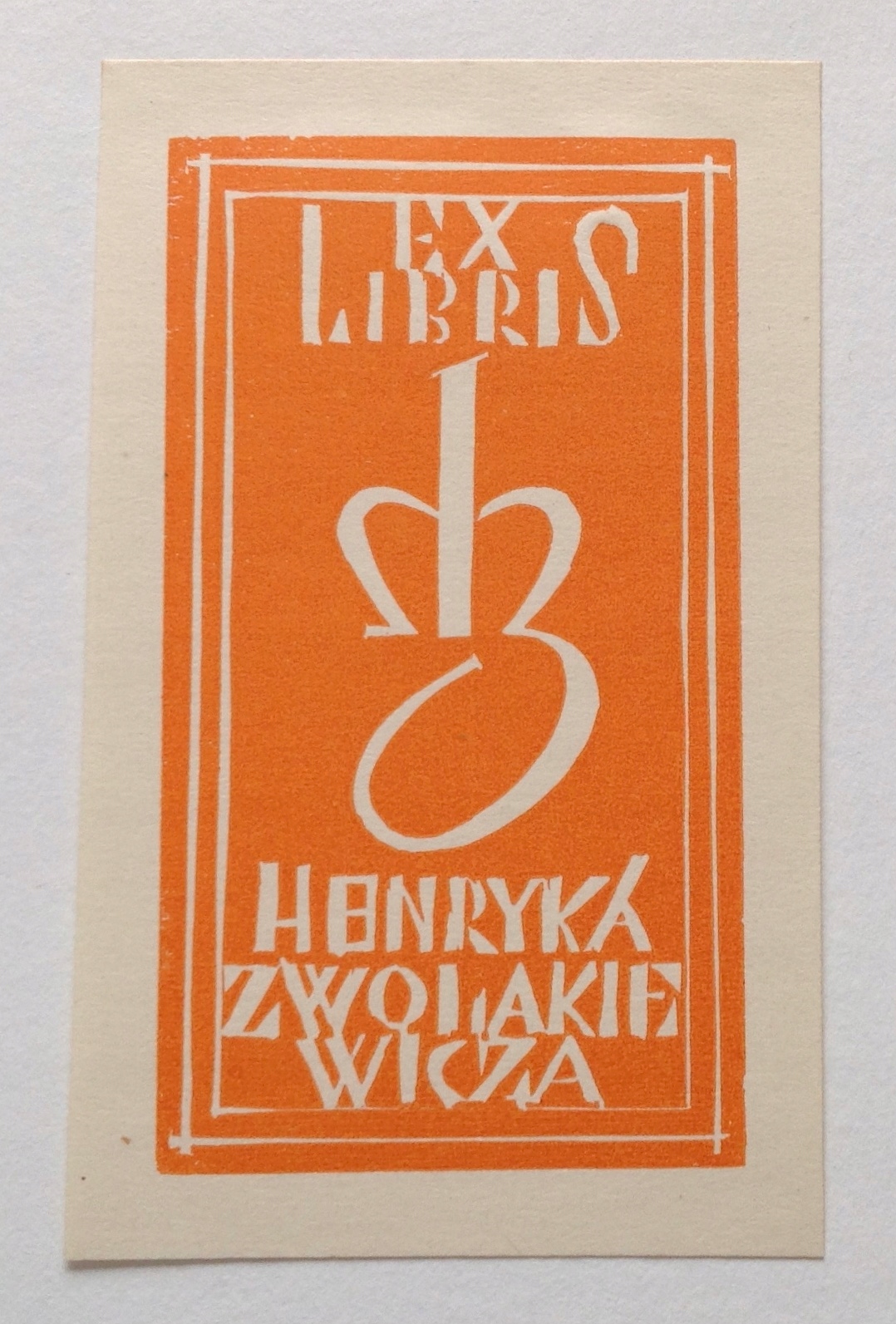 Ex-libris Henryka Zwolakiewicza