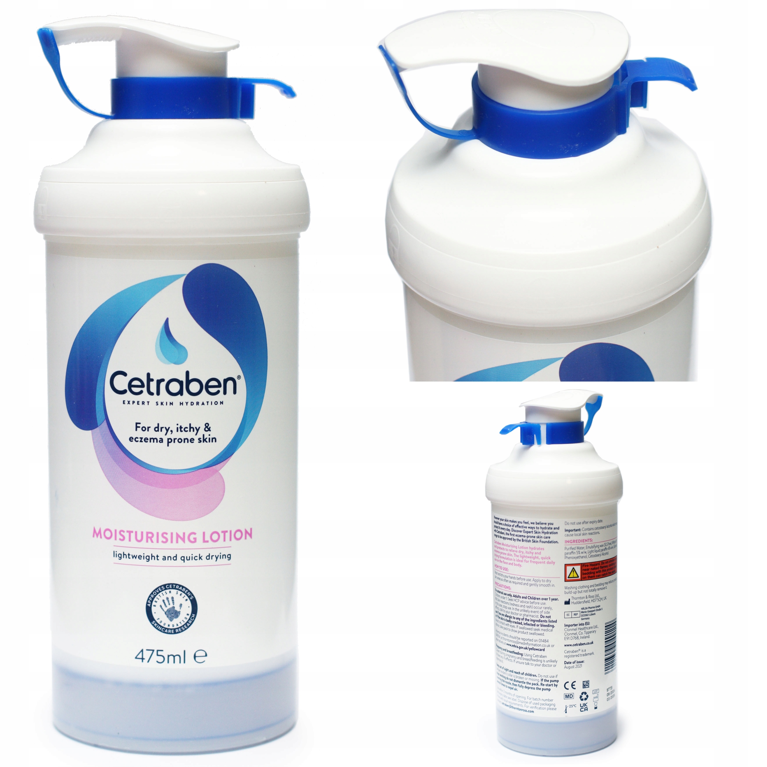 Cetraben Lotion Balsam nawilżający sucha skóra, wrażliwa, egzema 475ml