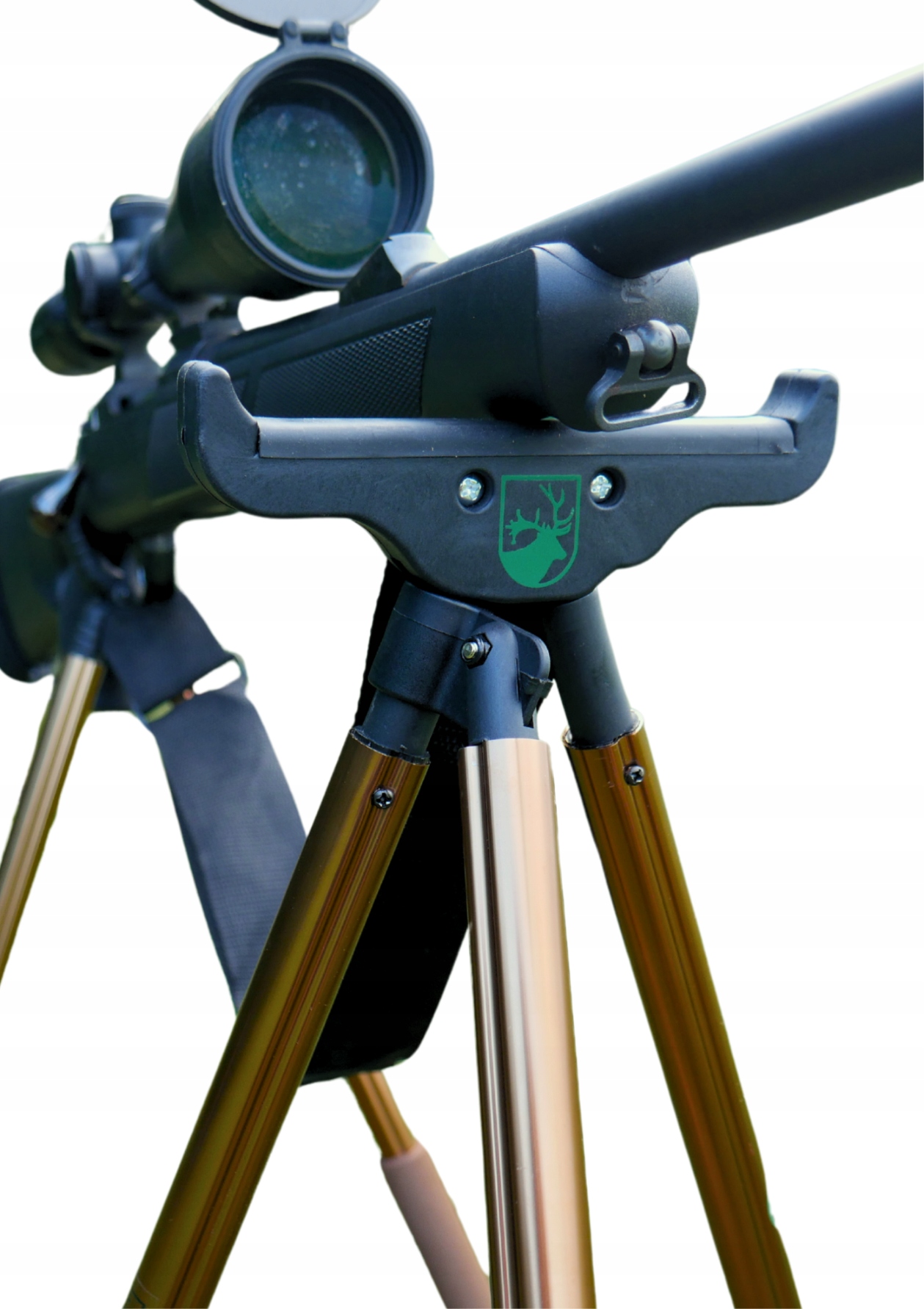 Lovecký pastorál 5 nohou, stabilní, 2 opěrné body Myłkus Pro Horizont