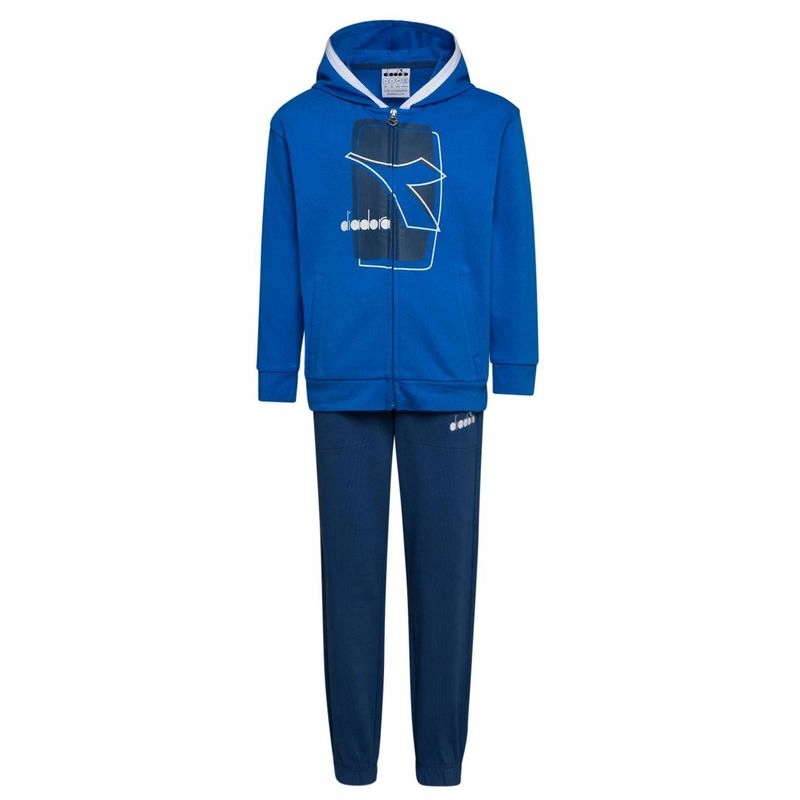 Dětská Teplákovka Diadora Hd Fz Suit Elements, modrá, XL