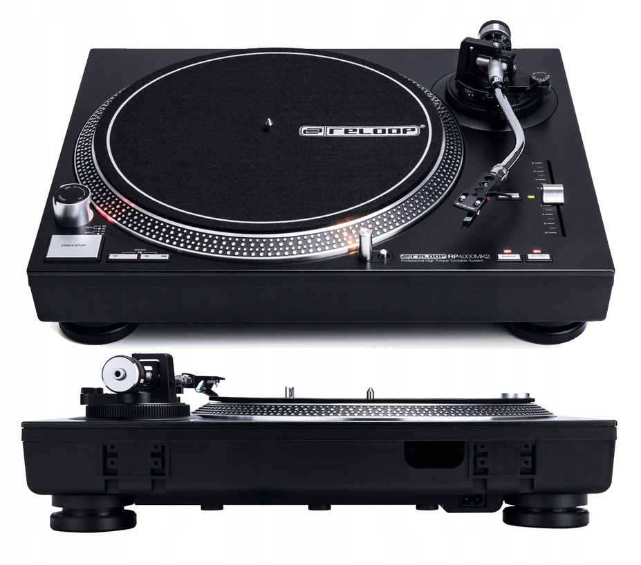 Gramofon Reloop RP-4000 MK2 czarny Napęd bezpośredni