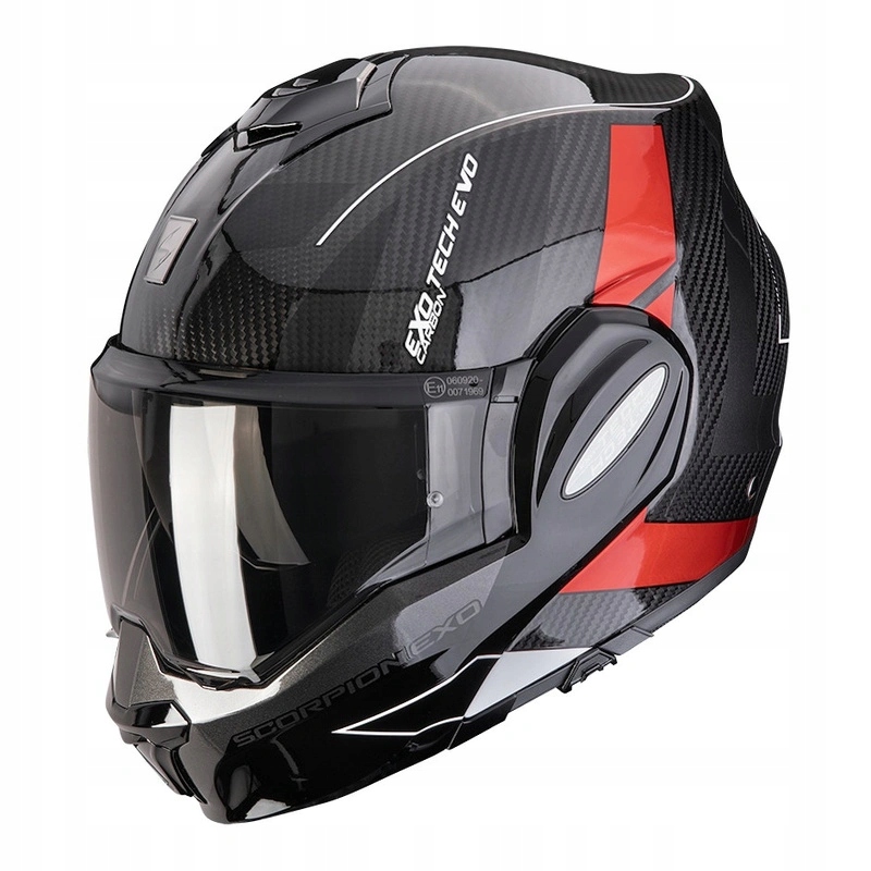 Helma Scorpion Exo-tech Evo Carbon Cad Black/red čierna červená Darčeky