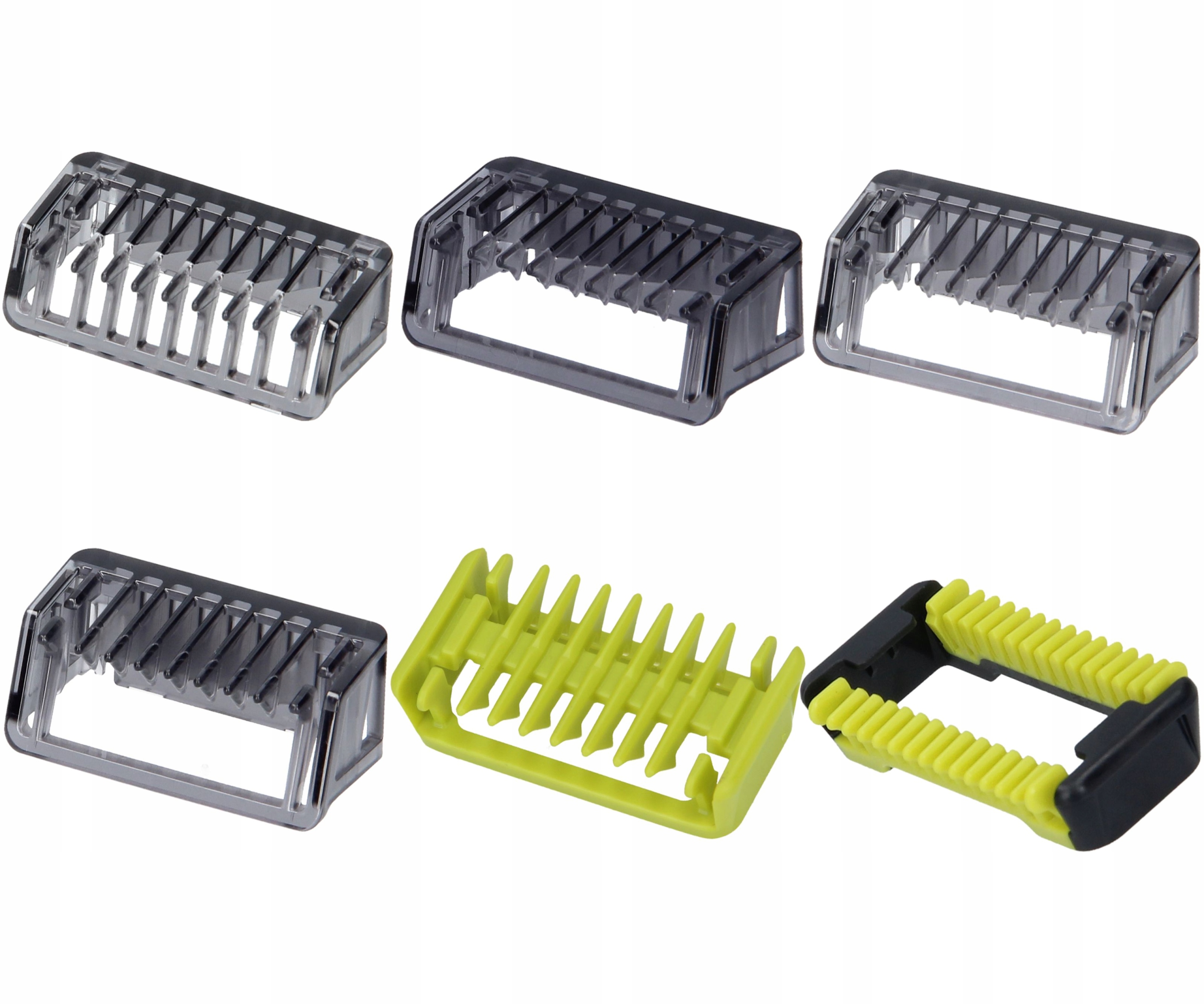 Komplet nasadki 6szt maszynki do golenia ciała OneBlade One Blade Philips Komplet nasadki 6szt maszynki do golenia ciała OneBlade One Blade Philips