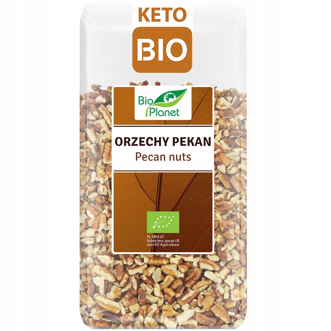 Pekanové Ořechy Bio 600 g Bio Planet