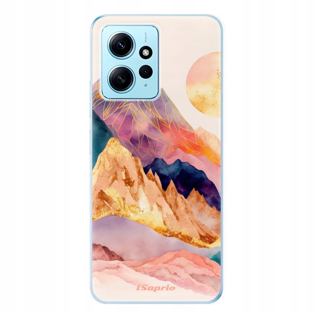 Silikonowe etui iSaprio Abstract Mountains do Xiaomi Redmi Note 12 5G