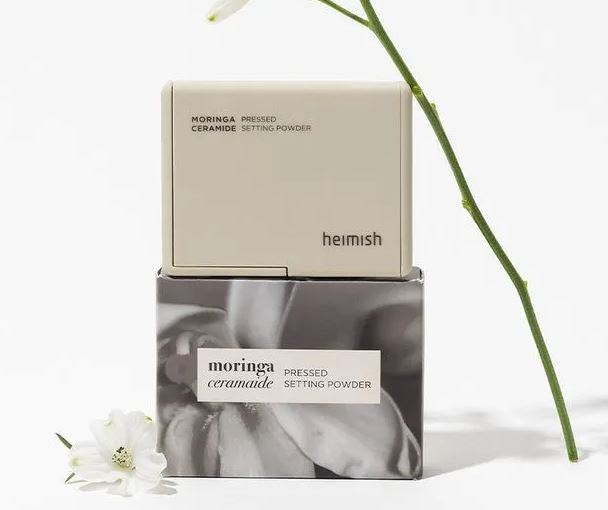 Heimish Moringa Ceramide Pressed Setting Powder 5 g - Puder wykończeniowy, matowy — 3