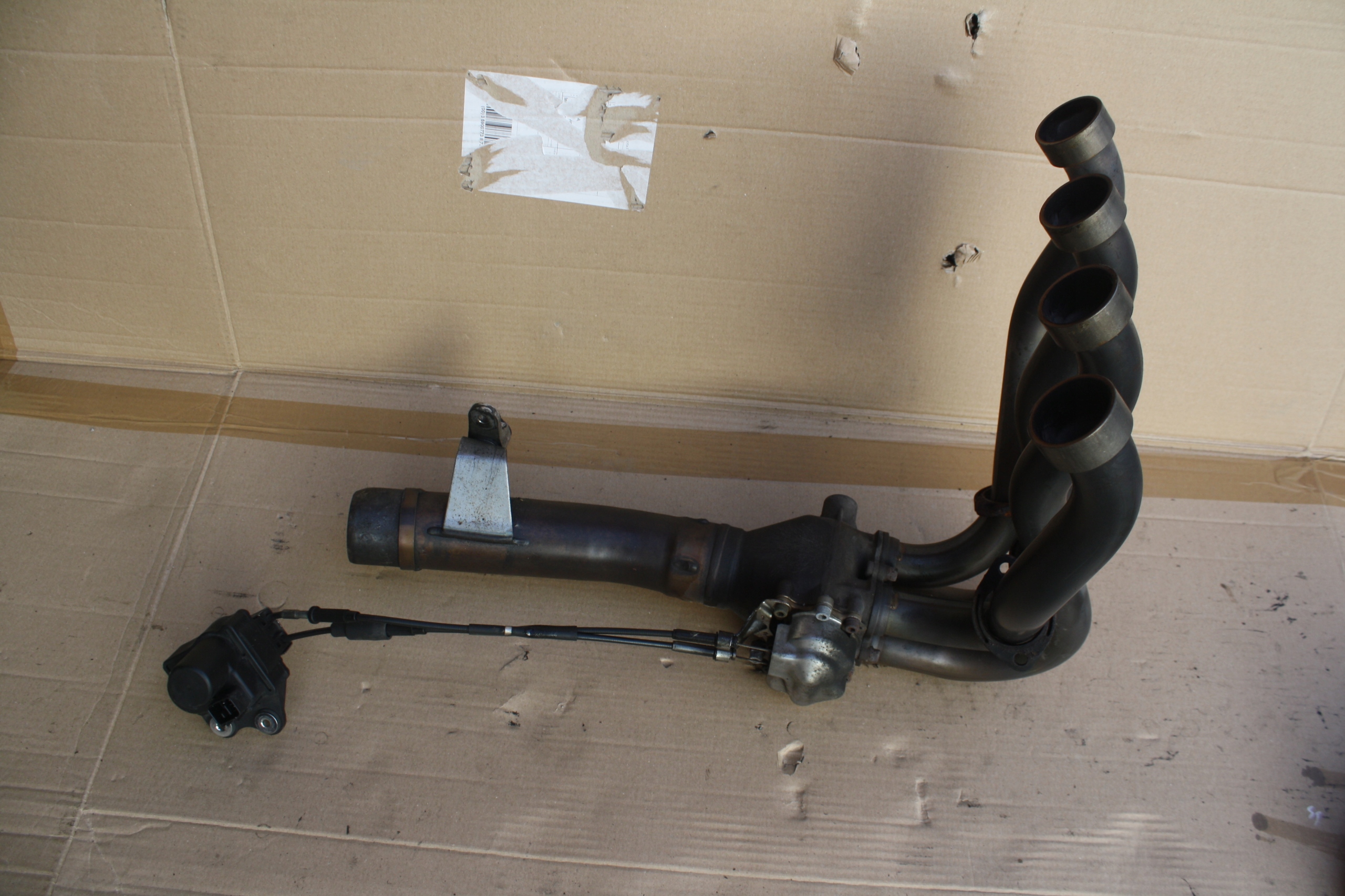 Колектори колектор Exup вихлоп натовп Yamaha R1 RN09