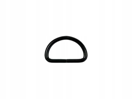 

Półkole 25mm x 15mm x 3mm Metal Czarny mat 10szt