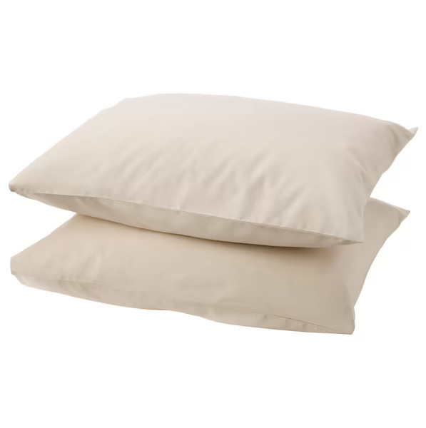 

Ikea poszewka na poduszkę Dvala 50x60 beżowa 2szt