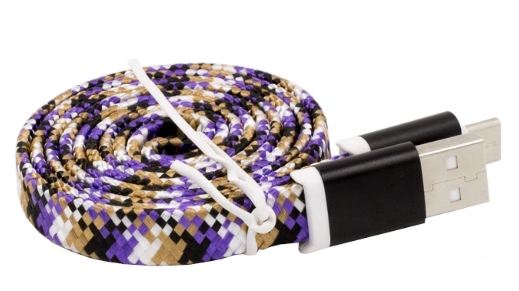 

Kabel Micro Usb 1 metr Kolorowy Wytrzymały