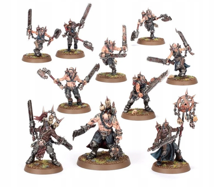 WH 40K - World Eaters Jakhals Rodzaj zestaw