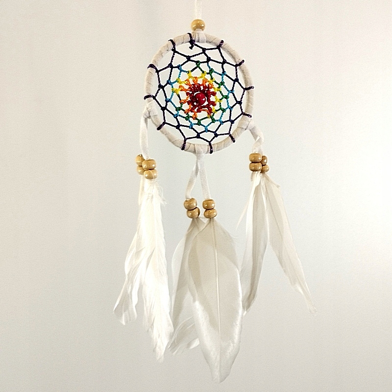 

Łapacz snów mały zawieszka szczęścia śliczny