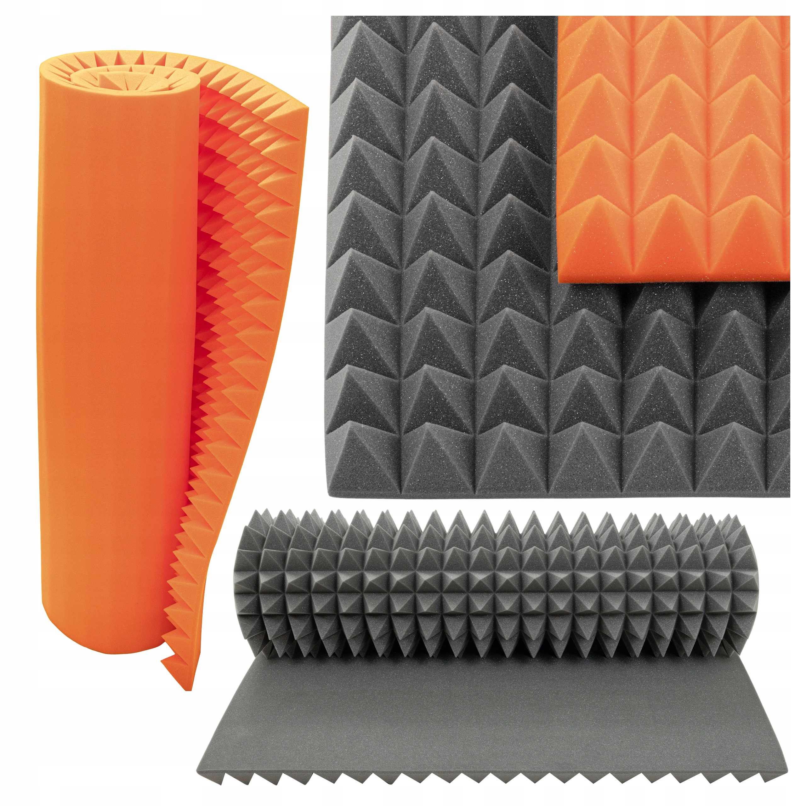 Akustické panely pružné, měkké, dekorativní, pohlcující dozvuk ozvěny