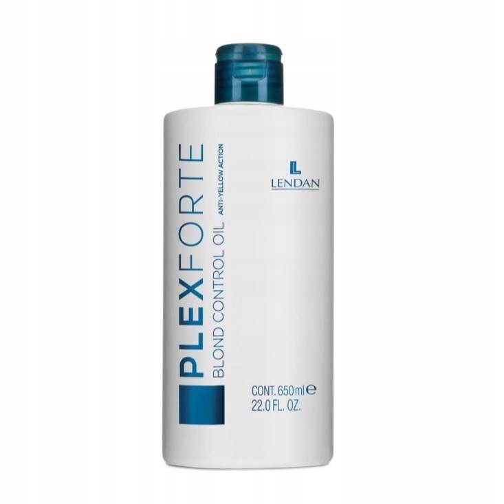 Lendan Dodatek do rozjaśniacza Anti yellow Blond Control Oil Plex Forte 650