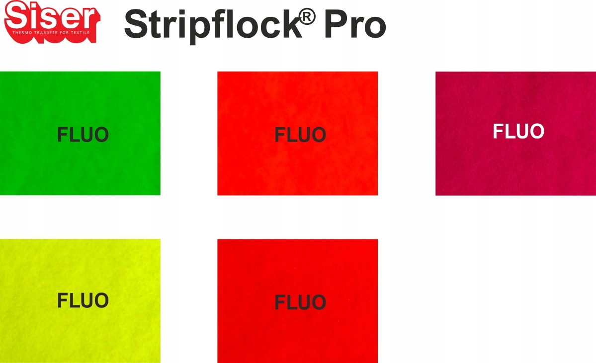 

Folia Flock Siser Stripflock Fluo 100x50cm