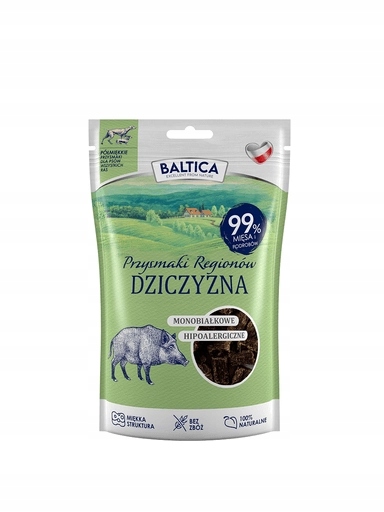4x Baltica Pamlsek Monoproteinová Zvěřina 80 g