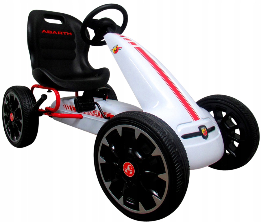 Gokart G6 Abarth Na Pedała Piankowe Koła Eva Hamulec