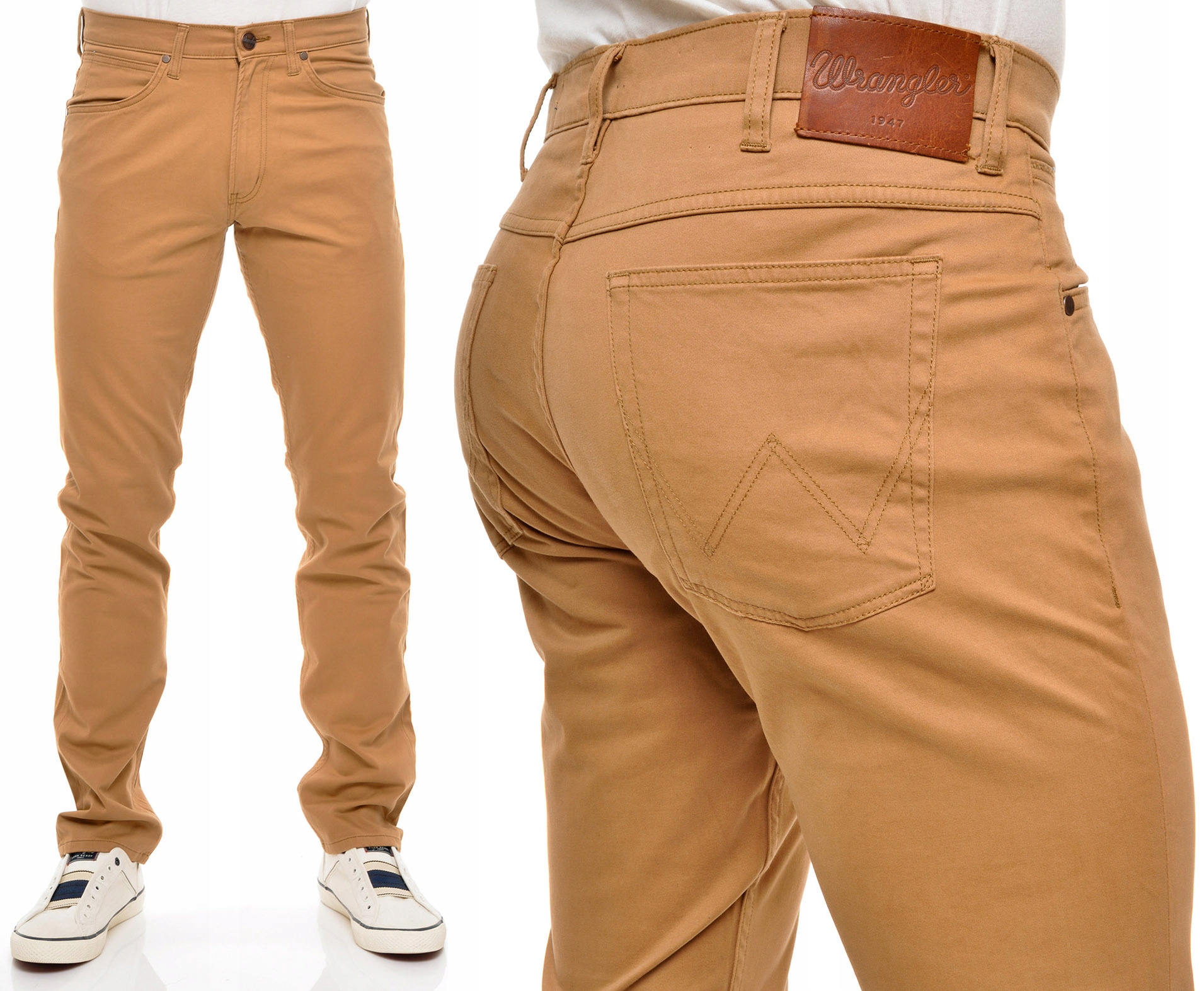Wrangler kalhoty Modern slim brown Bostin W28 L32