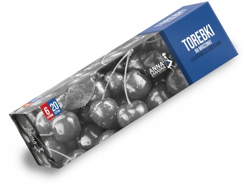 

Az Woreczki Na Mrożonki Z Klipsami Box 6L 20 Sztuk