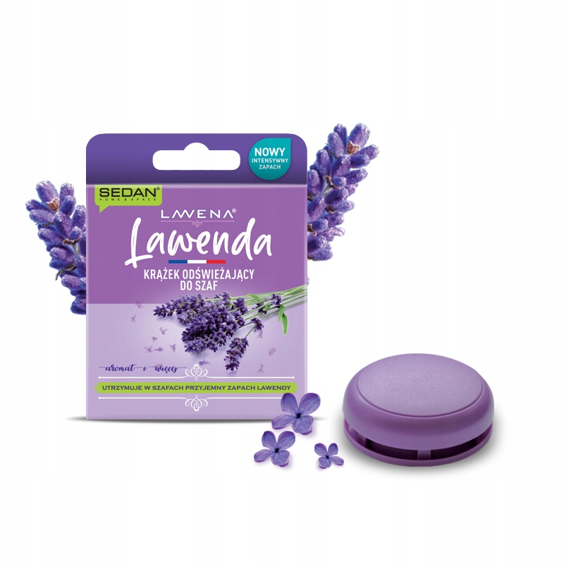 Лавандовый диск LAVENA для шкафов натуральный аромат