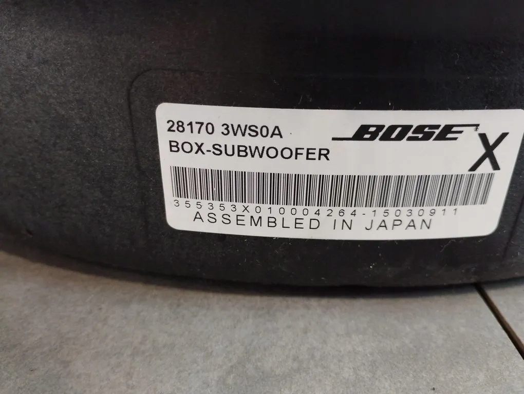 Renault Kadjar SESTAVA repráků BOSE 280637233R