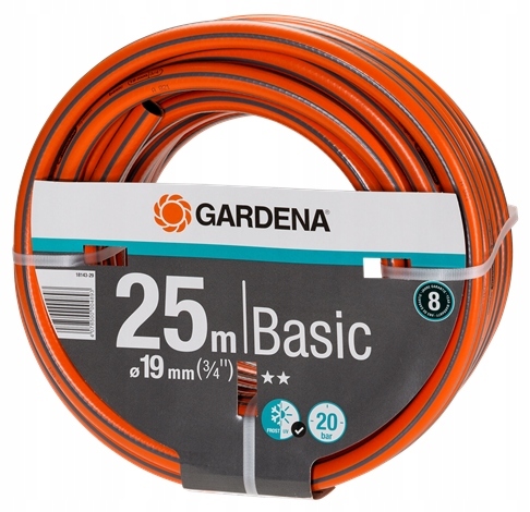 

Wąż ogrodowy Gardena Basic 19mm 3/4'' 25m