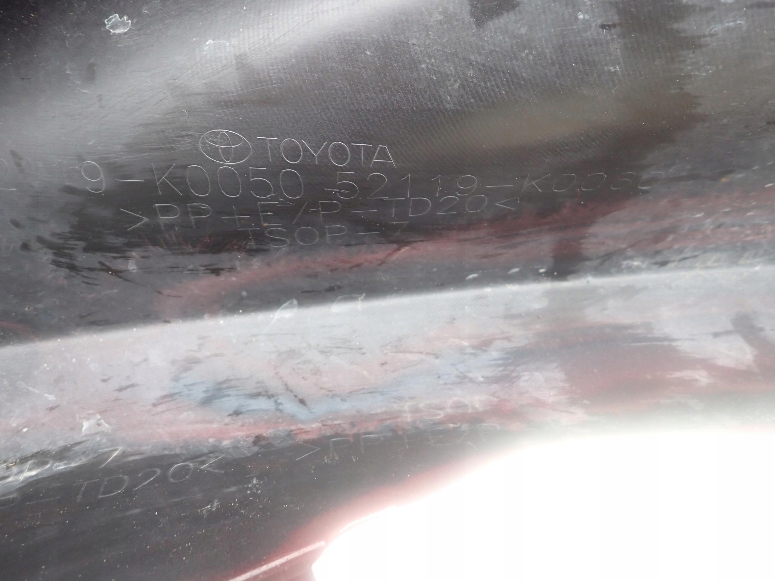 TOYOTA YARIS IV 4 20-> bumper front front