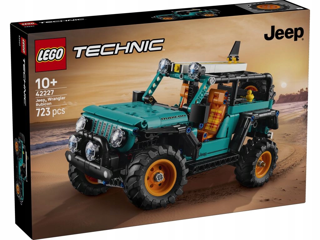 Lego 42227 Technic Suv Jeep Wrangler Rubicon