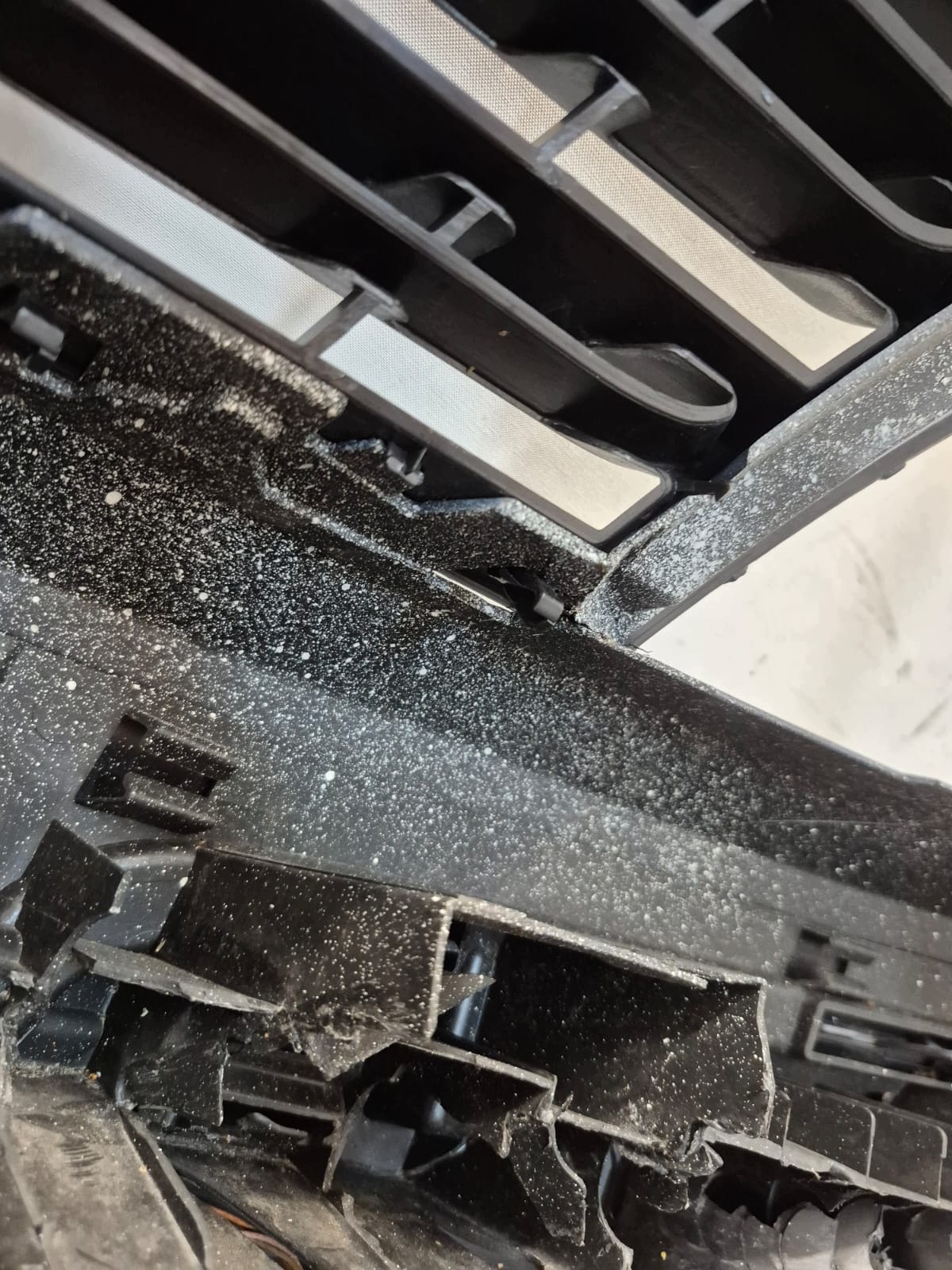 RENAULT SCENIC II LIFT 06- bumper front front PDC complete