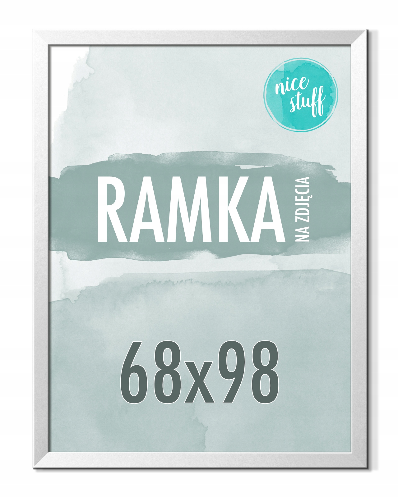 Rámeček 68x98 Rámeček Na Fotografie Plakát 98x68 Fotorámečky Stříbrné
