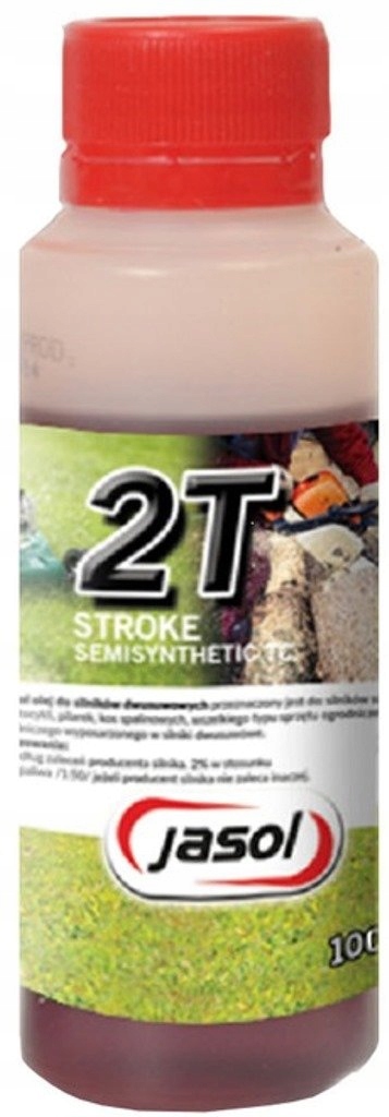 

Jasol 2T Stroke Oil Semi CZERW.100ML