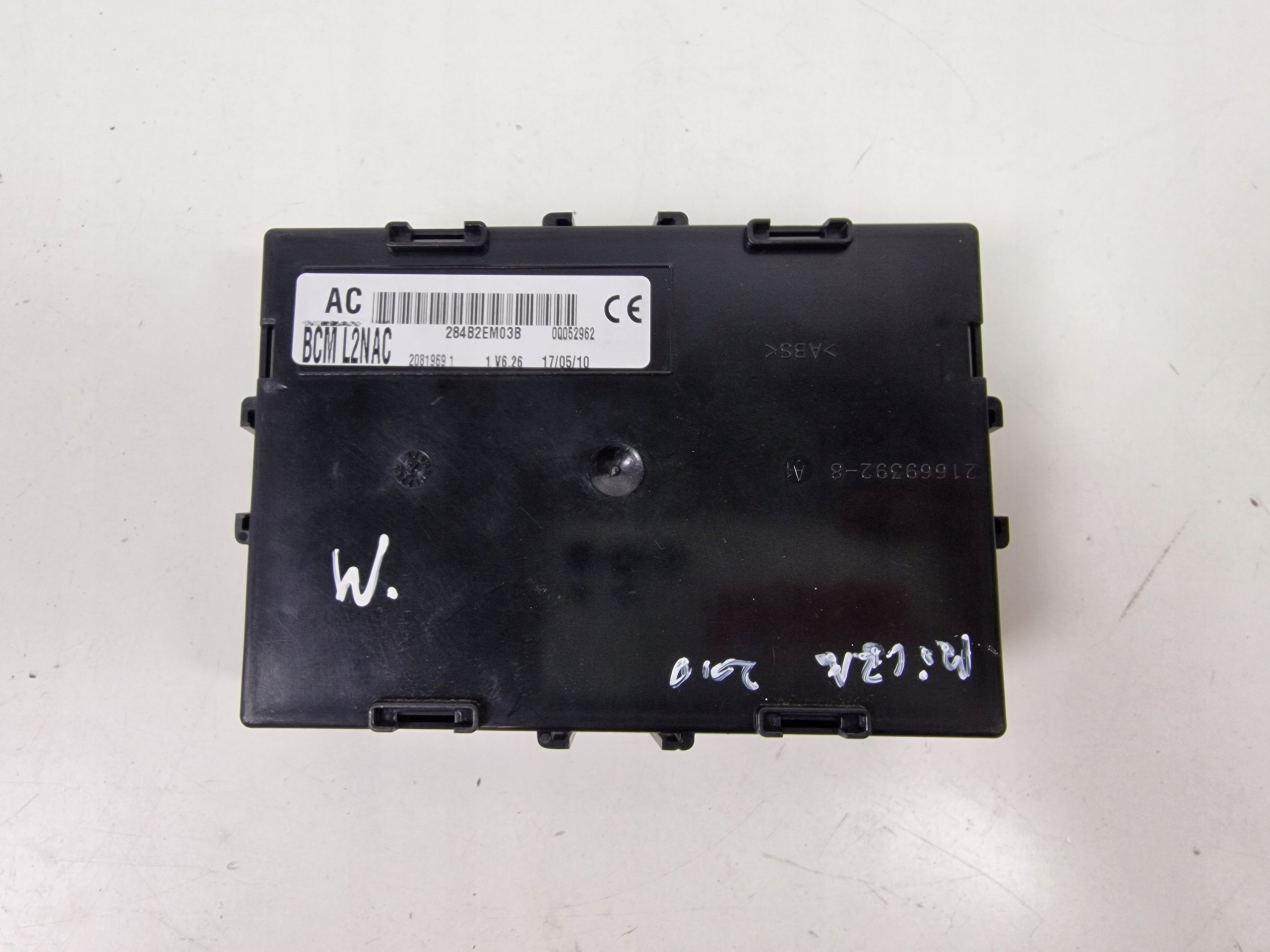 NISSAN compartment BSM comfort control unit BCM 284B2EM03B