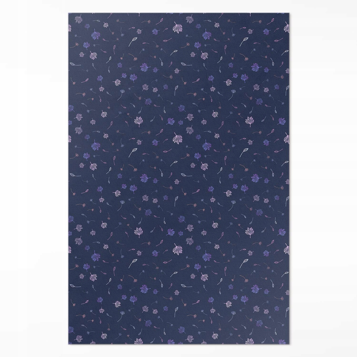 Koberec vinylový koberec s potiskem Drobné polní květy boho 100 x 150 cm