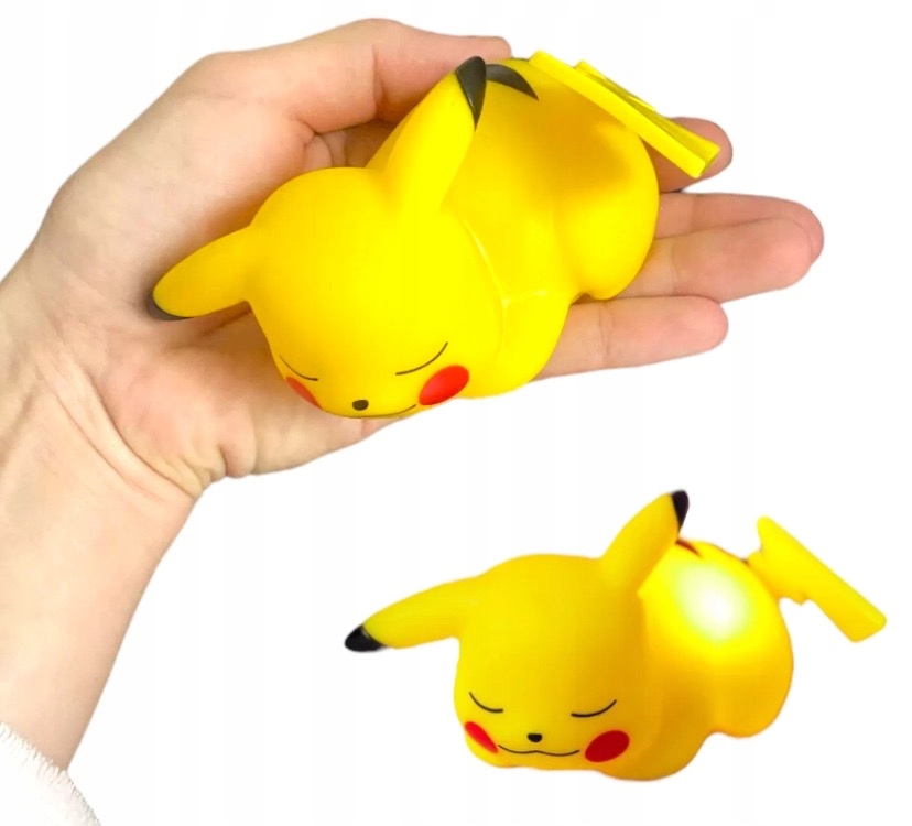 

Pikachu Słodka Lampka Nocna Do Sypialni Pokemon