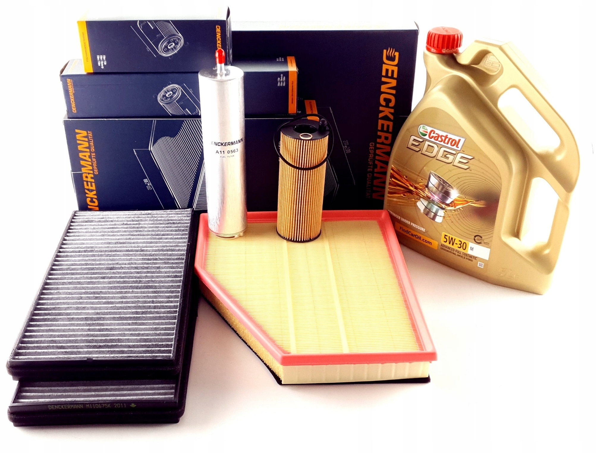 

4 Filty Olej 5W30 Bmw 5 E60 E61 520d 177KM N47