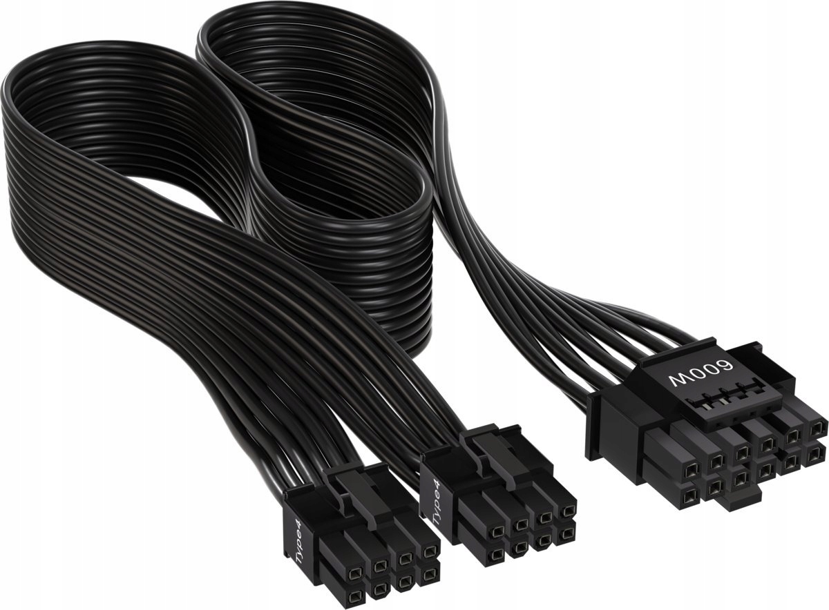 Corsair 12VHPWR PCIe 8-pin x2, Czarny (CP-8920284)