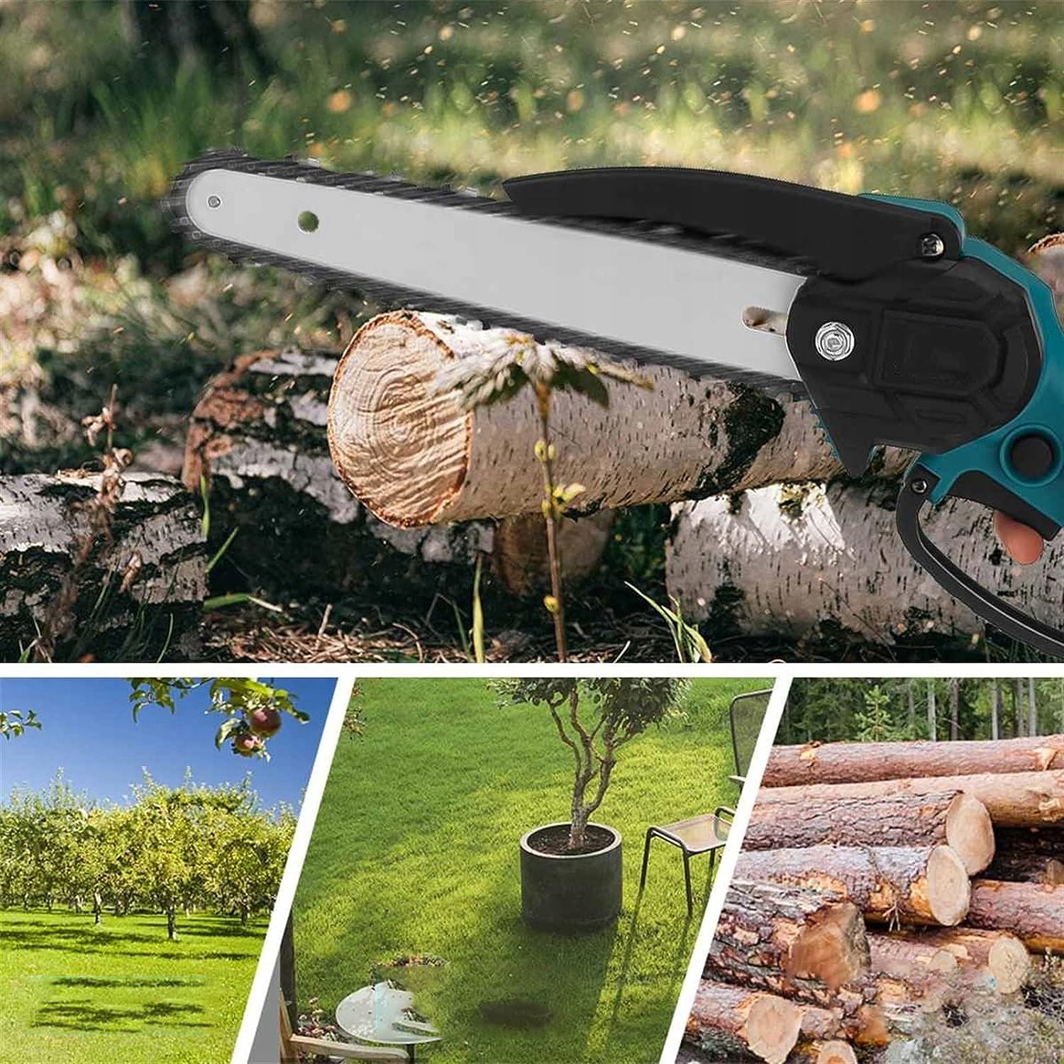 PIŁA 2 W1 ŁAŃCUCHOWA AKUMULATOROWA DO GAŁĘZI PILARKA 2X PROWADNICA 6" 4" Kod producenta wd23125