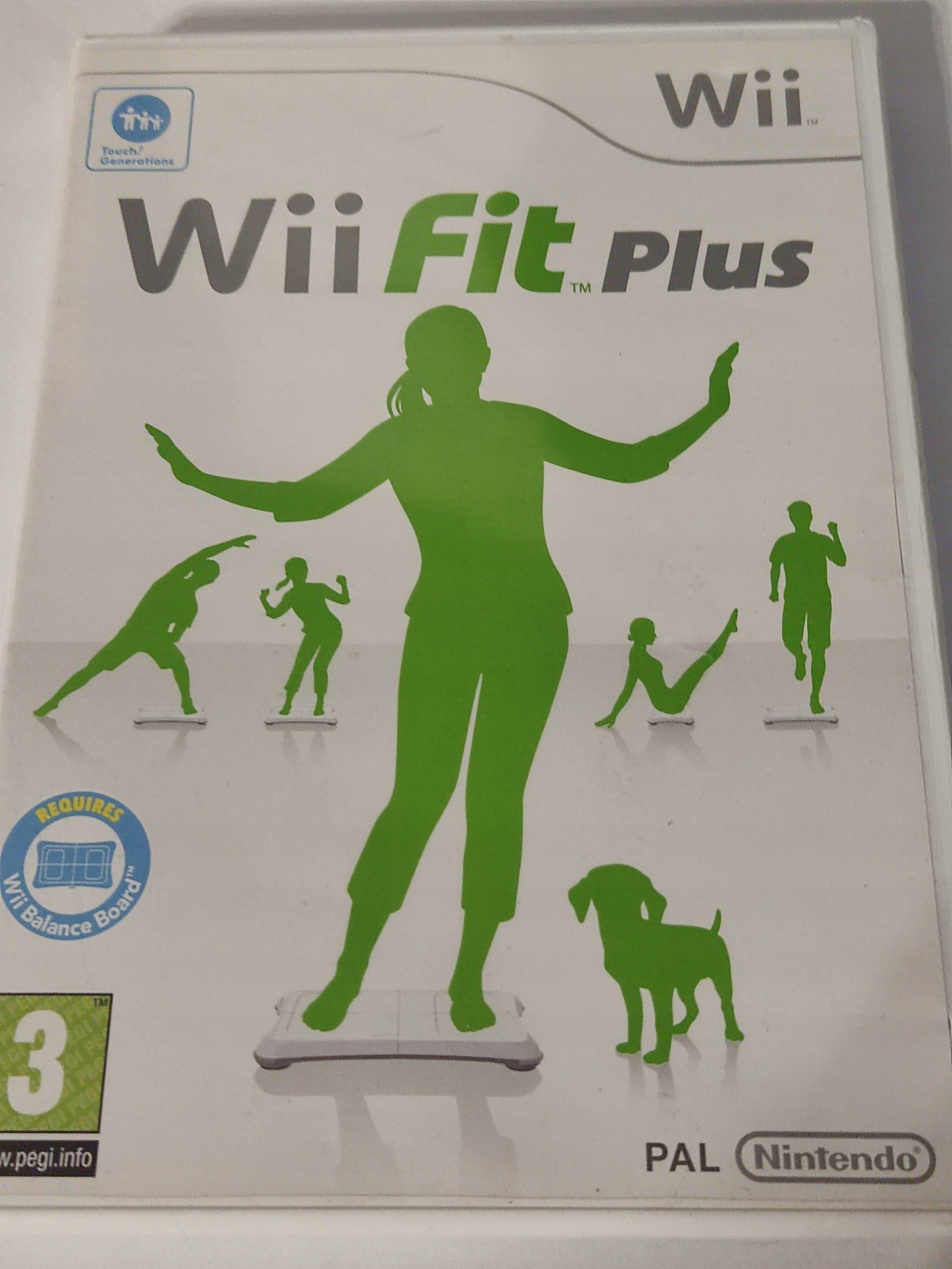 Wii Fit Plus Nintendo Wii pudełkowa