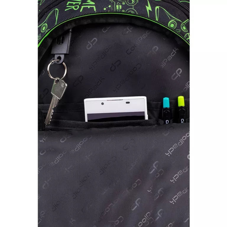 Plecak CoolPack Jerry Game Night Wielkość duża (mieszcząca A4)