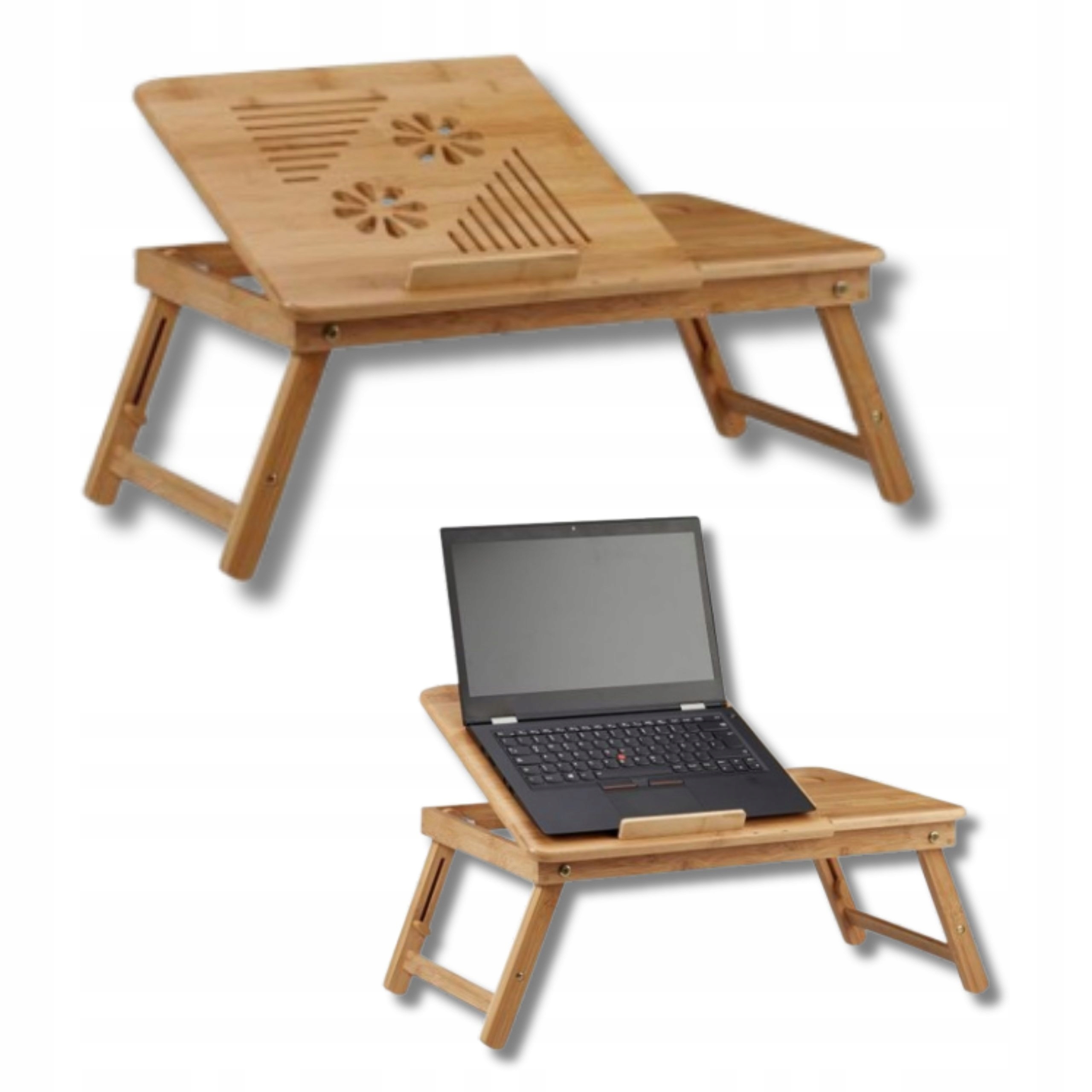 Stolek pod Notebook Skládací podnos Podstavec pod Notebook Regulace ventilace