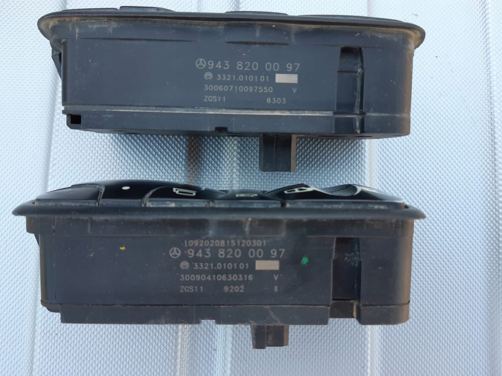 Panel Sterowania Przelacznik 9438200097 MERCEDES MP Actros Axor Lewe Funkcje szyby