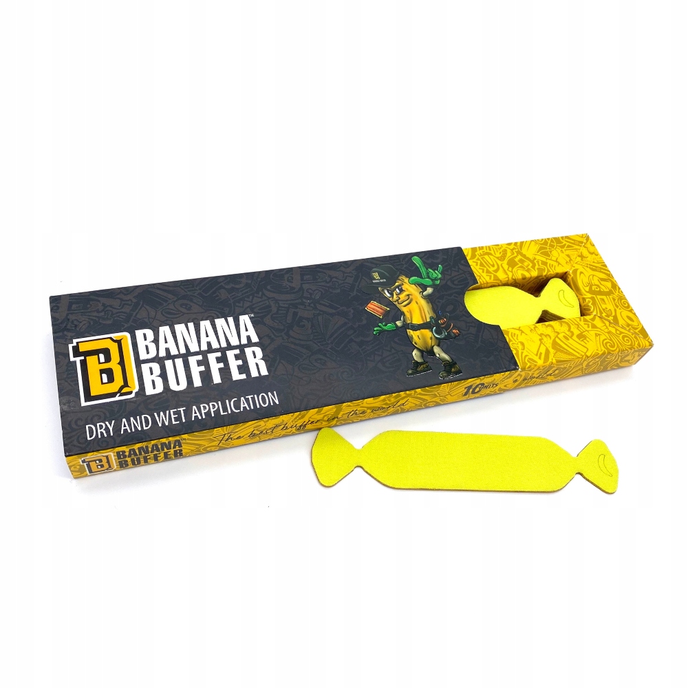 Sada 10 x Plst Banana Buffer pro mokré práce