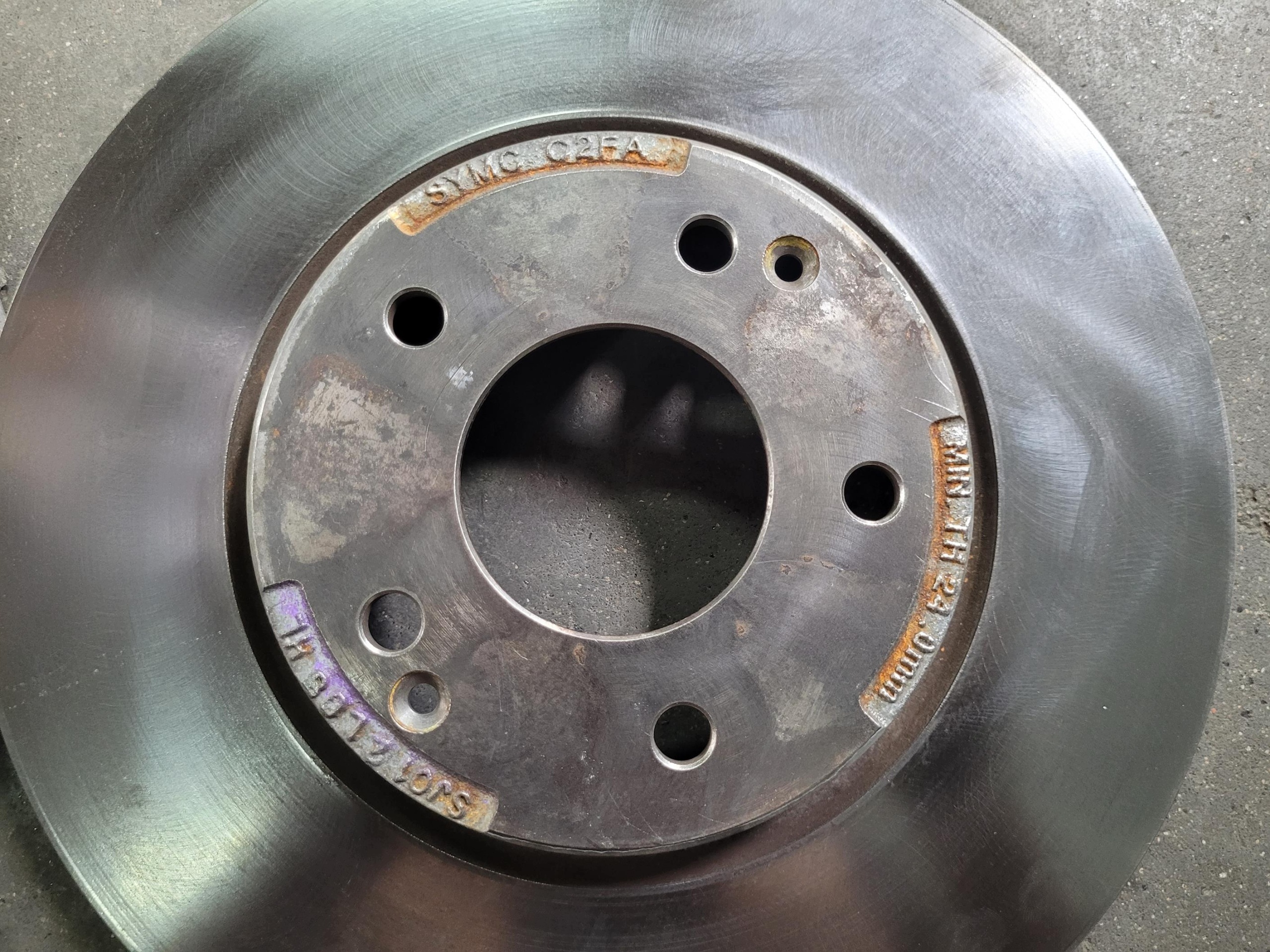 discs brake front front 298 MM KOMPLET SSANGYONG KGM TORRES EVX